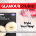 Small Cream Hair Donuts - Glamour Studio (3 Pack)