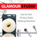 Large Cream Hair Donuts - Glamour Studio (2 Pack)