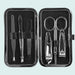 Mens Manicure Kit Case 6 Piece Stainless Steel