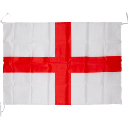 St George's String Flag, England Flag for Football, Size: 89 X 60cm