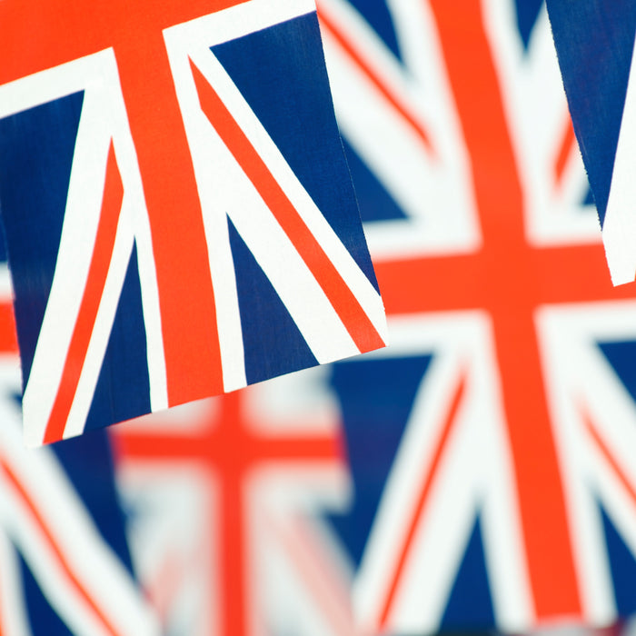 Union Jack Bunting 12ft With 8 Flags, Coronation Jubilee Sporting events