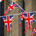 Union Jack Bunting Triangle 12 Flags, Coronation Jubilee Sporting