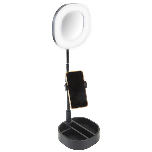 Social Media 15cm LED Ring Light with Phone Holder