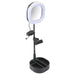 Social Media 15cm LED Ring Light with Phone Holder