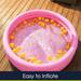 Children's pink Paddling Pool 86 x 20cm