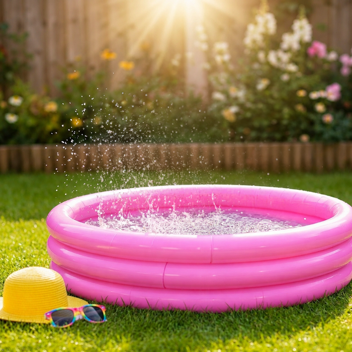 Children's pink Paddling Pool 86 x 20cm