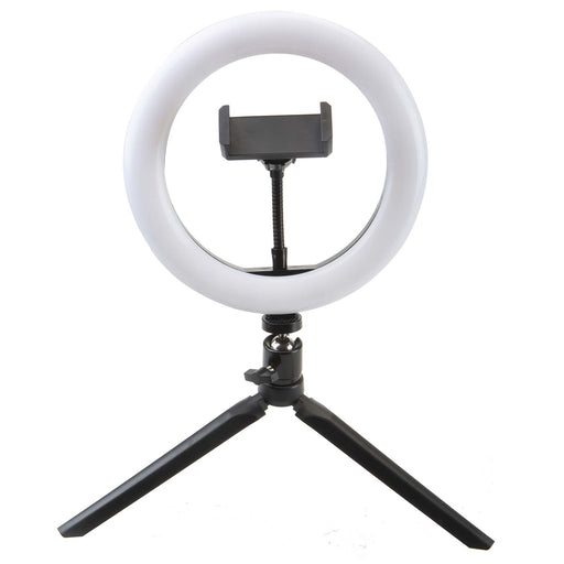 Social Media 20cm LED Ring Light with Phone Holder