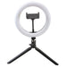 Social Media 20cm LED Ring Light with Phone Holder