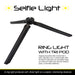 Social Media 20cm LED Ring Light with Phone Holder