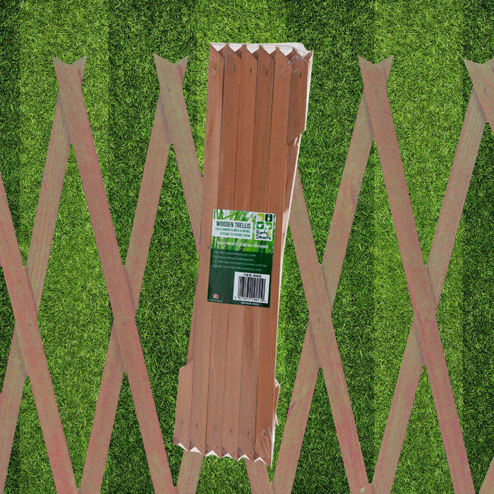 Expanding Wooden Trellis 150cm x 30cm - Roots & Shoots