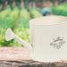 Vintage Cream Watercan Planter Bucket