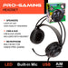 Deluxe Gaming LED Headset & Mic With Comfort Padding - Warrior World