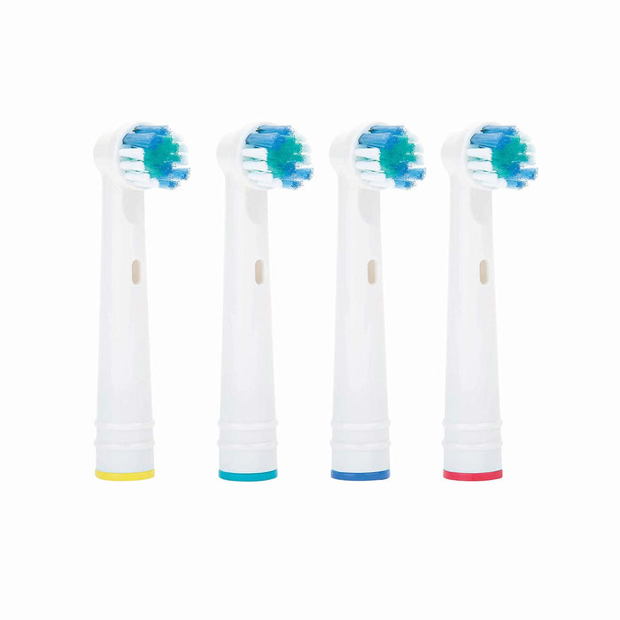 Electric Toothbrush Heads Replacement Bristle Fading Technology 4 Pack