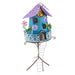 Enchanted Flower Fairy House - Metal Garden Ornament