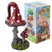 Enchanted Fairy Toadstool Secret Garden Ornament Red