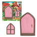 Enchanted - Fairy Sized Pink Door & Window