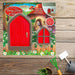 Fairy Door, Enchanted - Fairy Sized Red Door & Window