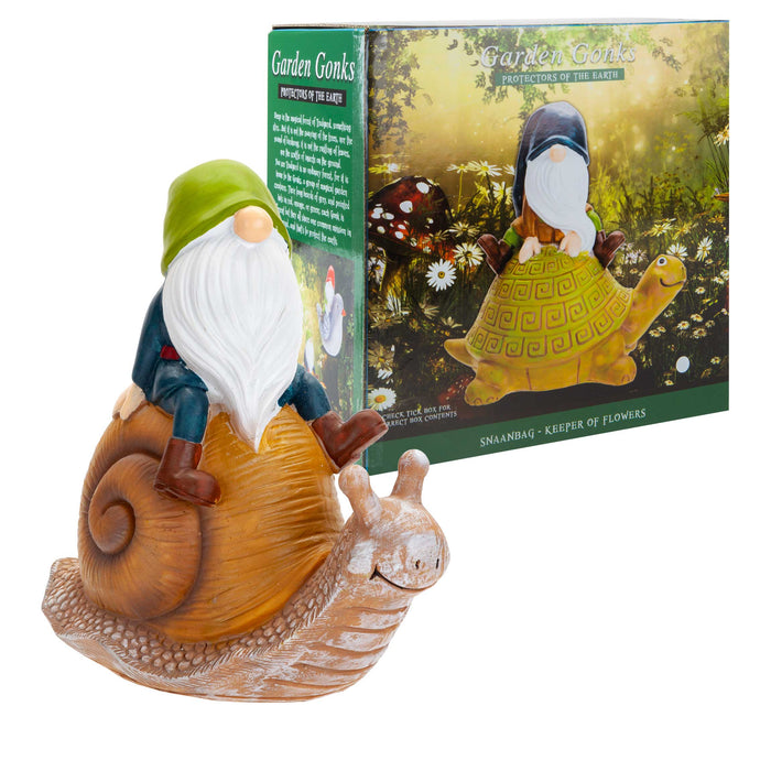 Gonk On Snail Garden