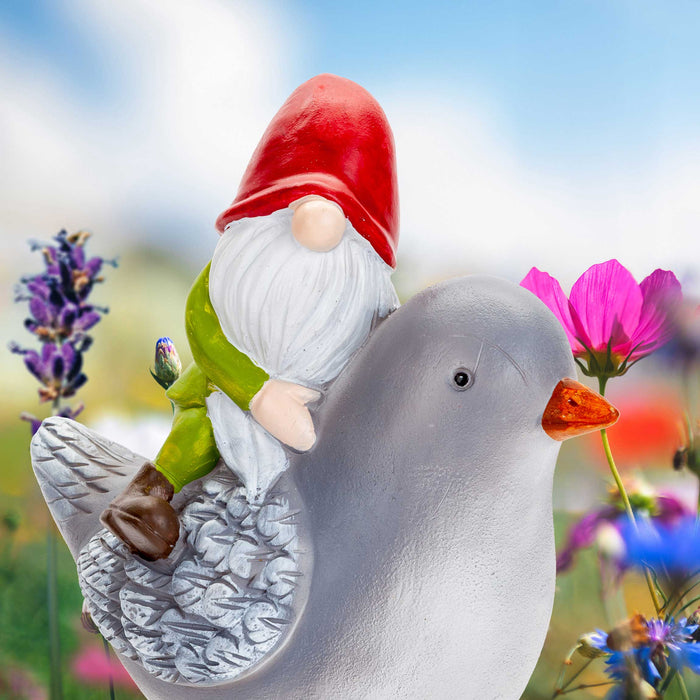 Gonk On Pigeon Garden