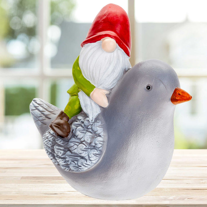 Gonk On Pigeon Garden