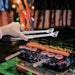 3 Pcs Deluxe Stainless Steel Barbecue Accessories Set