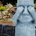 Easter Island Hiding Planter - See No Evil - 12" Zen Garden Ornament