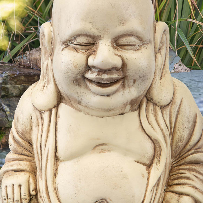 Zen Garden Happy Buddha 12" Ornament