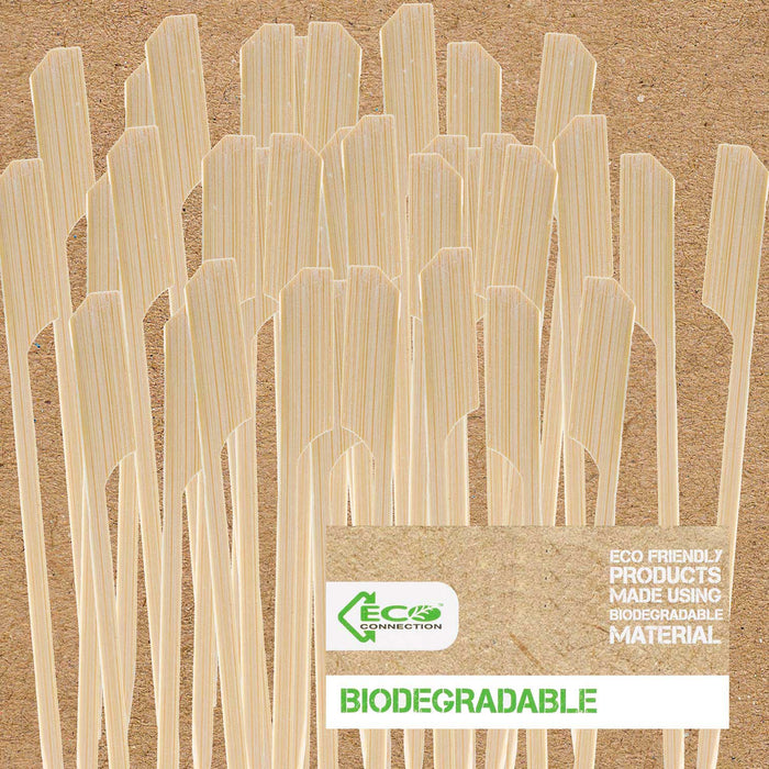 Eco Bamboo Paddle Skewers 40 Pack