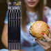 Chrome Plated Steel Skewers BBQ 5 Pack