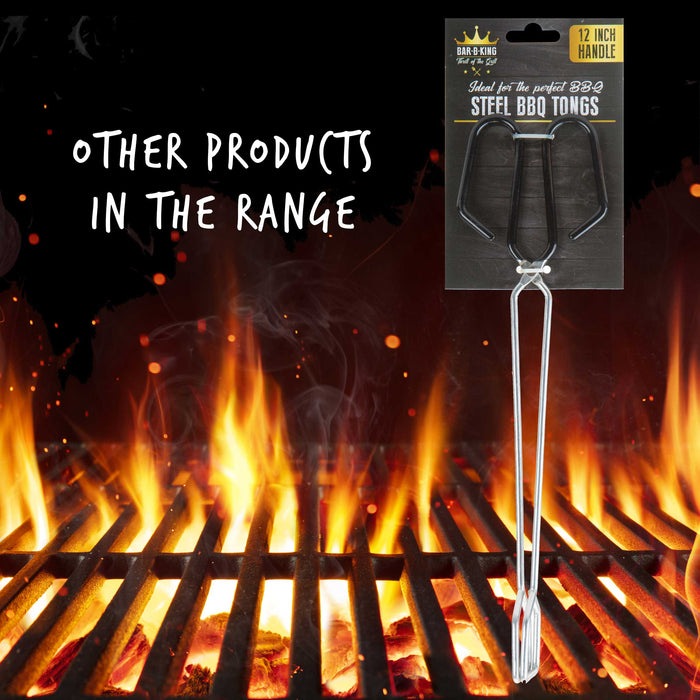 Chrome Plated Steel Skewers BBQ 5 Pack
