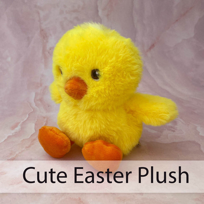 Baby Chick Soft Toy Easter Plush - 100% Recycled Material (2 Pack) 15cm