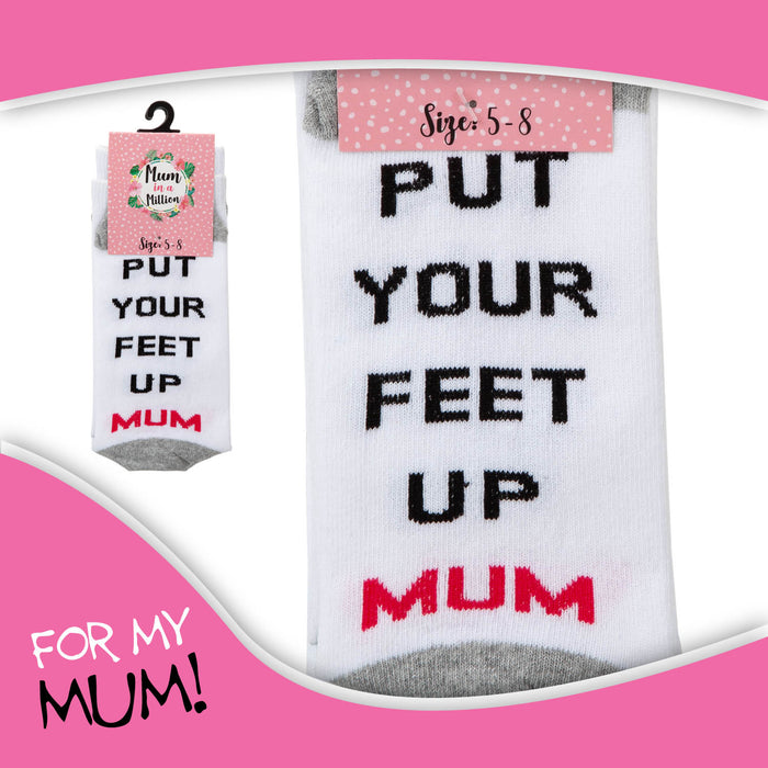 Mum in a Million - Socks (2 Pack)