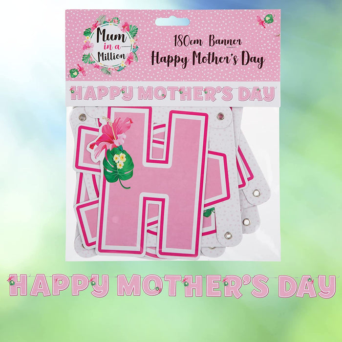 Mothers Day Banner 180cm Mum in a Million