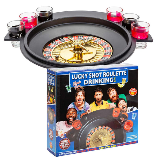 Lucky Shot Roulette Drinking Game Gift