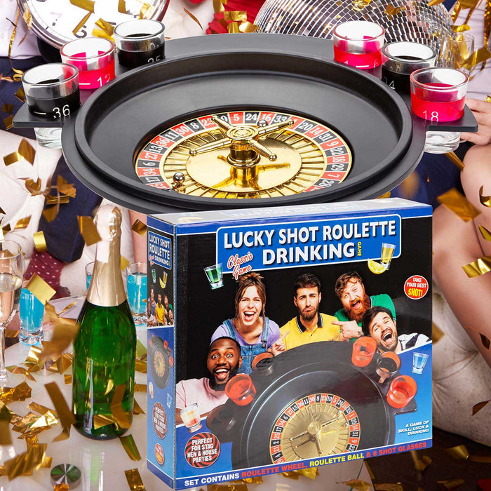 Lucky Shot Roulette Drinking Game Gift