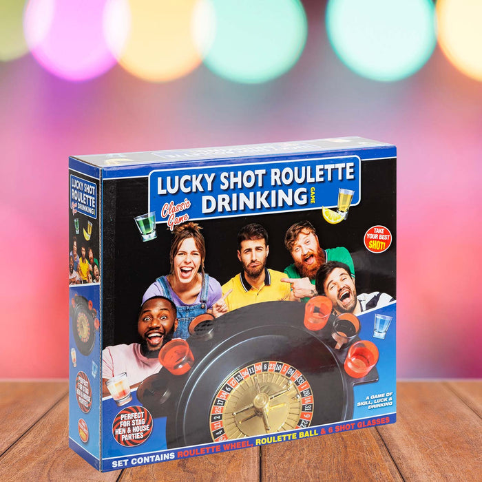 Lucky Shot Roulette Drinking Game Gift