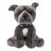 Staffordshire Soft Toy Grey Staffy Bull Terrier Premium Cuddly