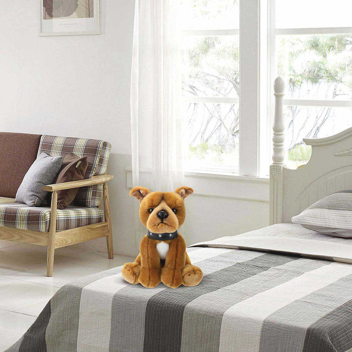 Staffordshire Soft Toy Brown Staffy, Staffordshire Bull Terrier Premium Cuddly Toys