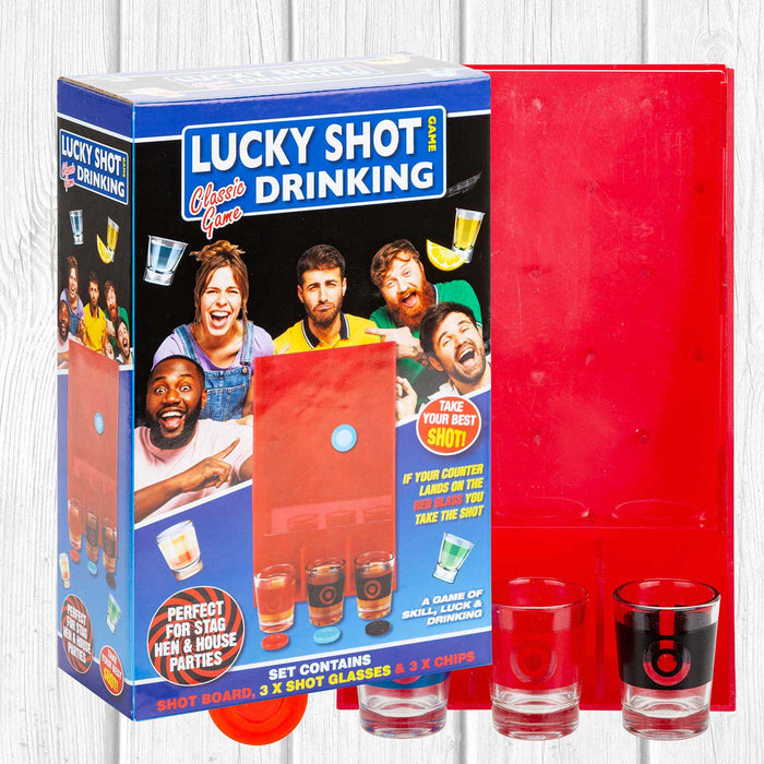 Lucky Shot Slot Drinking Game Gift