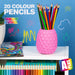 Assorted Coloured Pencils (20 Pack) A Plus