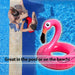 Large Flamingo Swim Ring 34"