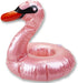 Pink Swan Drink Holder Pool Inflatable