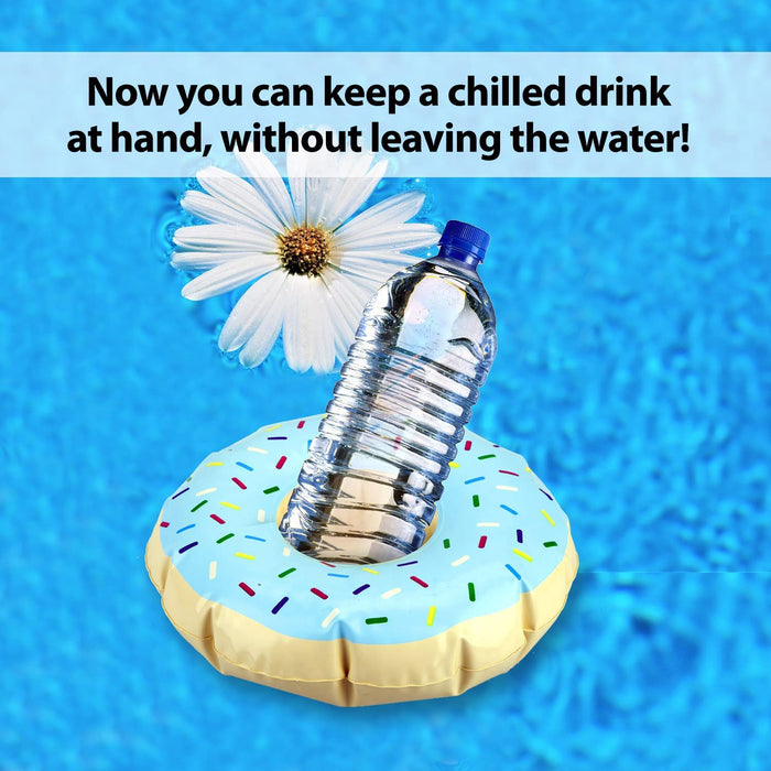 Inflatable Donut Drink Holder Pool