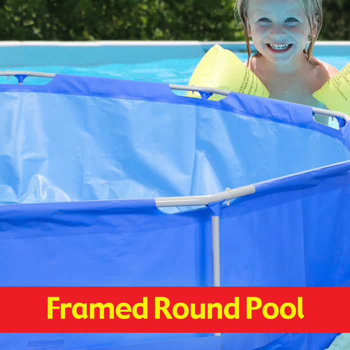 Large Round Pool Frame 3.6m - Wild 'n Wet - Framed Pool