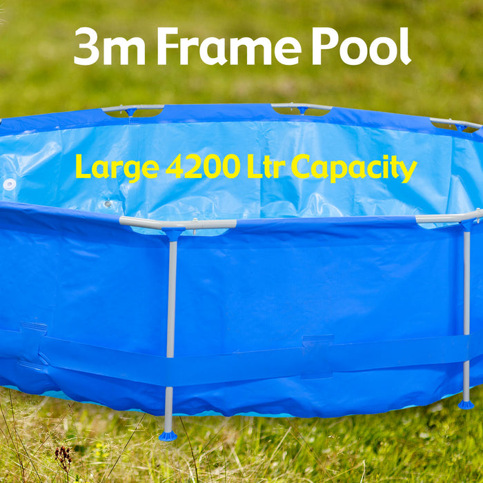 Medium Round Pool 3m - Wild 'n Wet - Framed Pool