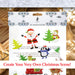 Christmas Window Stickers Decorations Gel Stickers (20cm x 20cm) 3 pack