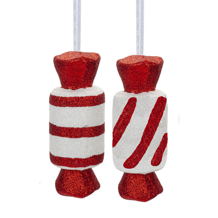 Candy Cane Sweet Hanging Christmas Tree Decorations Pack of 2 Random