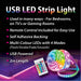 2M LED Strip Lights with Remote