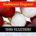 Red & White 6cm Baubles Assorted (24 Pack) - Christmas Tree Decorations