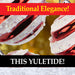 Red & White 8cm Stripe Baubles Candy Cane (8 Pack) - Christmas Decorations